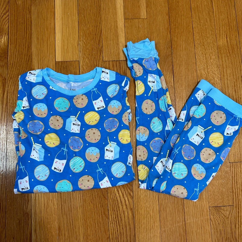 Little Sleepies milk & cookies pjs